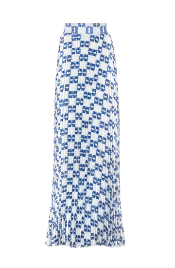 Wanni Fuga Flora Skirt (Blue)